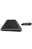 KB254GCM Kablosuz 2.4GHz Q Klavye ve Mouse Set