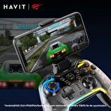 Havit Gamenote G158BT Pro Transparan RGB Gamepad Joystick