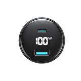 Havit CC100W 100W PD Dijital Göstergeli Ultra Hızlı Araç Şarj Aleti