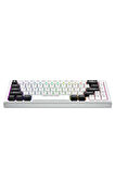 Havit Kraken Astralforce-2 RGB Aydınlatmalı 67 Tuşlu Mekanik Gaming Klavye - Siyah Beyaz