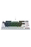 Havit Gamenote Kb884L Rgb Mekanik Türkçe Klavye 1.06inç Tft-lcd Ekran - Brown Switch