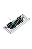 Havit Gamenote Kb884L Rgb Mekanik Türkçe Klavye 1.06inç Tft-lcd Ekran - Brown Switch