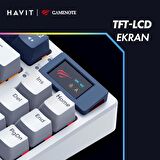 Havit Gamenote KB884L RGB Gaming Mekanik Klavye