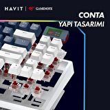 Havit Gamenote KB884L RGB Gaming Mekanik Klavye