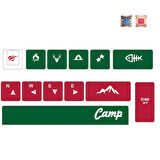 Havit Gamenote KC006 Keycaps 13 Parça PBT Gaming Mekanik Klavye Tuş Takımı