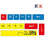 Havit Gamenote KC007 Keycaps 13 Parça PBT Gaming Mekanik Klavye Tuş Takımı