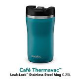 Aladdin Cafe Thermavac Leak-Lock Mavi 250 ml Paslanmaz Çelik Termos Mug