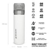 Stanley The Quick Flip Beyaz 0.70 lt Çelik Termos