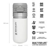 Stanley The Quick Flip Beyaz 0.47 lt Çelik Termos