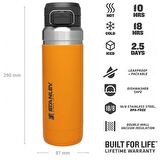 Stanley The Quick Flip Safran 1.06 lt Çelik Termos
