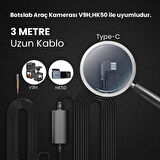 360+ Botslab Gen1 (Type-C) Park Modu Akü Bağlantı Kablo Kiti