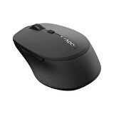 RAPOO N300 KABLOSUZ 1600 DPI SİYAH MOUSE SESSİZ CLICK