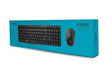 Rapoo X1800S Nano Alıcılı Kablosuz Türkçe Klavye Optik Mouse Set Siyah