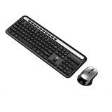 Hp CS500 Siyah Kablosuz İngilizce Q Slim Klavye + Mouse Set