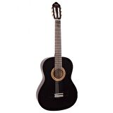 VC103TBK Sap Çelikli 11-13 yaş grubu 3/4 Siyah Klasik Gitar 