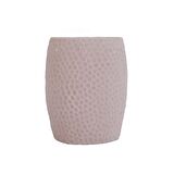 DİŞ FIRÇALIK,MACUNLUK PEMBE PETEK DESENLİ POLİRESİN 8X8X10CM 400ML