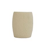 DİŞ FIRÇALIK,MACUNLUK SARI PETEK DESENLİ POLİRESİN 8X8X10CM 400ML