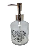 CAM SIVI SABUNLUK,KALPLİ MODEL 300ML 7,6X15,5CM