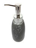 MERMER DESENLİ GRİ SIVI SABUNLUK 8X8X17CM 300ML