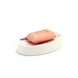 SERAMİK SABUNLUK KIZLI PARİS DESENLİ 14X8X3CM