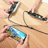 WEKOME 3WDC-125 in1 Type-C+İPhone+Micro Usb Şarj Kablsu 1.20CM KIRMIZI