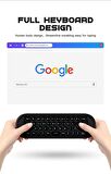 Wechip H6 Mini Uzaktan Kumanda Kablosuz Smart TV Android Tv Box için