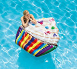 Intex Deniz Yatağı CupCake Ada 142x135 Cm - 58770 