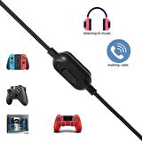 Logitech G433 G233 GPRO GPROX Uyumlu Gaming Mikrofonlu Kulaklık Ses Kablosu