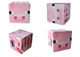 Minecraft Domuz Küp Yastık Minder Peluş Oyuncak 10CM
