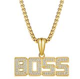 Boss Patron Thug Life Hip Hop Unisex Kolye Zinciri