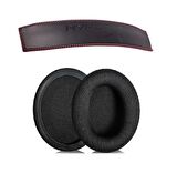 Schulzz Kingston Hyperx Cloud 2 Uyumlu Kumaş Kulaklık Pedi ve Deri Kafa Bandı 