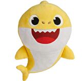 Baby Shark Babby Shark İthal Müzikli Oyuncak Peluş 30 CM
