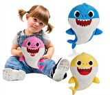 Baby Shark Babby Shark İthal Müzikli Oyuncak Peluş 30 CM