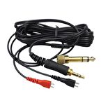 Sennheiser HD25 HD25-1 HD25-1 II HD25-C HD25-13 HD25 HD600 Yedek Kulaklık Ses Kablosu Aksesuarı