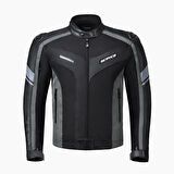 SCOYCO JK152 4 MEVSİM KORUMALI GRİ MOTOSİKLET MONT