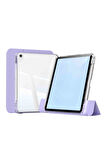 iPad Air 11 Uyumlu 4/5/6 Nesil M2/M3 Airbagli Manyetik Ayrılabilen Fuchsia Sliding Tablet Kılıfı