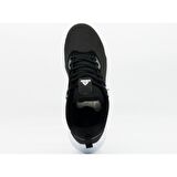 Peak P-Motive E14218H Kadın Siyah Beyaz Kaymaz Taban Ortopedik Nefes Alabilen Garantili Rahat Hafif Günlük Sneaker Yürüyüş Koşu Spor Ayakkabısı