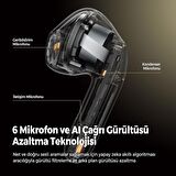 Soundpeats Air4 Kablosuz Kulaklık Uyarlanabilir Aktif Gürültü Engelleme, Bluetooth 5.3 Kulaklık, Qualcomm QCC3070 Aptx Kayıpsız, Yapay Zeka ile Geliştirilmiş Arama Için 6 Mikrofon, 26 Saat Pil Ömrü
