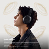 Soundpeats Space Pro Bluetooth 5.4 Kablosuz Kulaküstü Kulaklık - 151 Saat Kullanım Süresi - Anc Özellikli