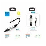 Joyroom S-M411 Lightning Şarj Kablosu Uzatılabilir 3.0 A 1.5m