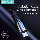 Joyroom S-M411 Type-C Hızlı Şarj Kablosu Uzatılabilir 3.0 A 1.5m