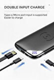Joyroom D-M224 10000mAh Powerbank Kablolu ve Kablosuz Şarj Cihazı