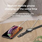 JOYROOM İPHONE  WATCH 2 İN 1 ŞARJ KABLOSU