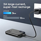 Joyroom JR-QP190 Mini 20W Dijital Ekran 10000mAh Taşınabilir Şarj Cihazı
