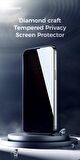 Joyroom JR-PF901 iPhone 13 Mini 2.5D Privacy Hayalet Ekran Koruyucu