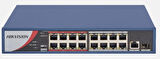 HIKVISION DS-3E0318P-E/M(B) 16 PORT POE YÖNETİLEMEZ