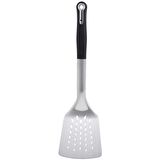 MasterPro 4859 Foodies Collection serisi Paslanmaz Çelik Oluklu Spatula,33,6x9,5x4,6 cm,PBT materyal