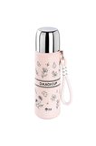 TNT-6941395983124-BOMB OKD-1096500P-040-01-OKADI ÇİÇEK DESENLİ PEMBE PASLANMAZ ÇELİK TERMOS 500ML
