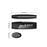 ORICO USB 2.0 8GB Flash Bellek Siyah