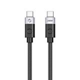 Orico 240W 5A PD Type-C to Type-C Hızlı Şarj ve Data Kablosu 1.5 Metre Siyah